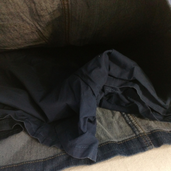 CROFT&BARROW JEAN SKORT - Picture 4 of 5